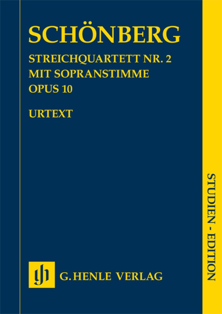 Streichquartett Nr. 2 op. 10 mit Sopranstimme